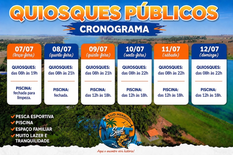 Noticia feriado-nos-quiosques-publicos-recanto-das-aguas--ailton-guilhermino